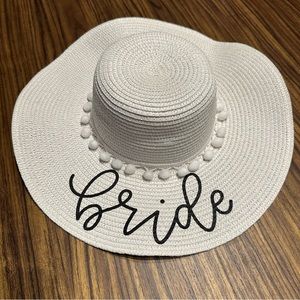 Brand New Bride Beach Sun Hat